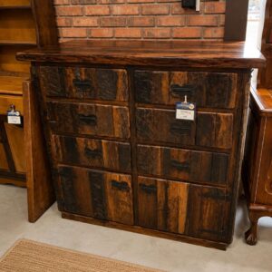 Sleeper Wood Drawer Side Table